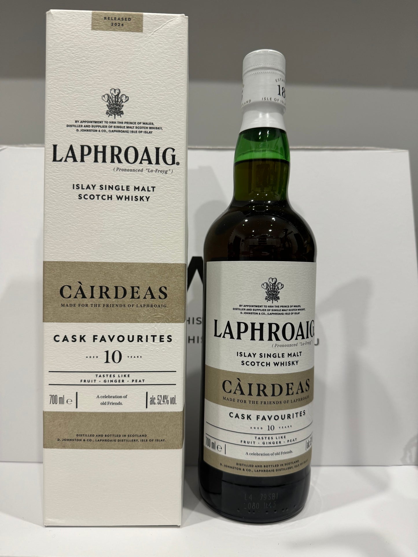 Laphroaig 2024 Cairdeas 10 Year Old Cask Favourites 700ML ABV52.4% - Cigar & Whisky Cellar