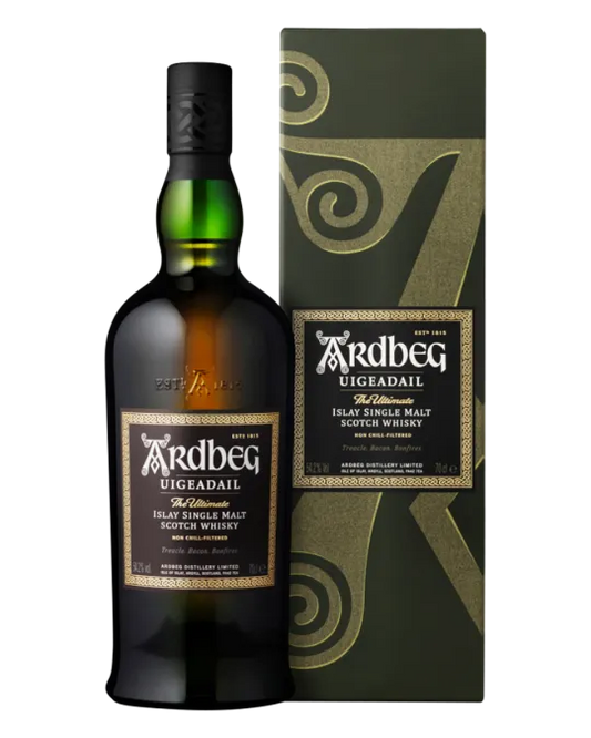 Ardbeg Uigeadail Scotch Whisky ABV 54.2% 700ml - Cigar & Whisky Cellar