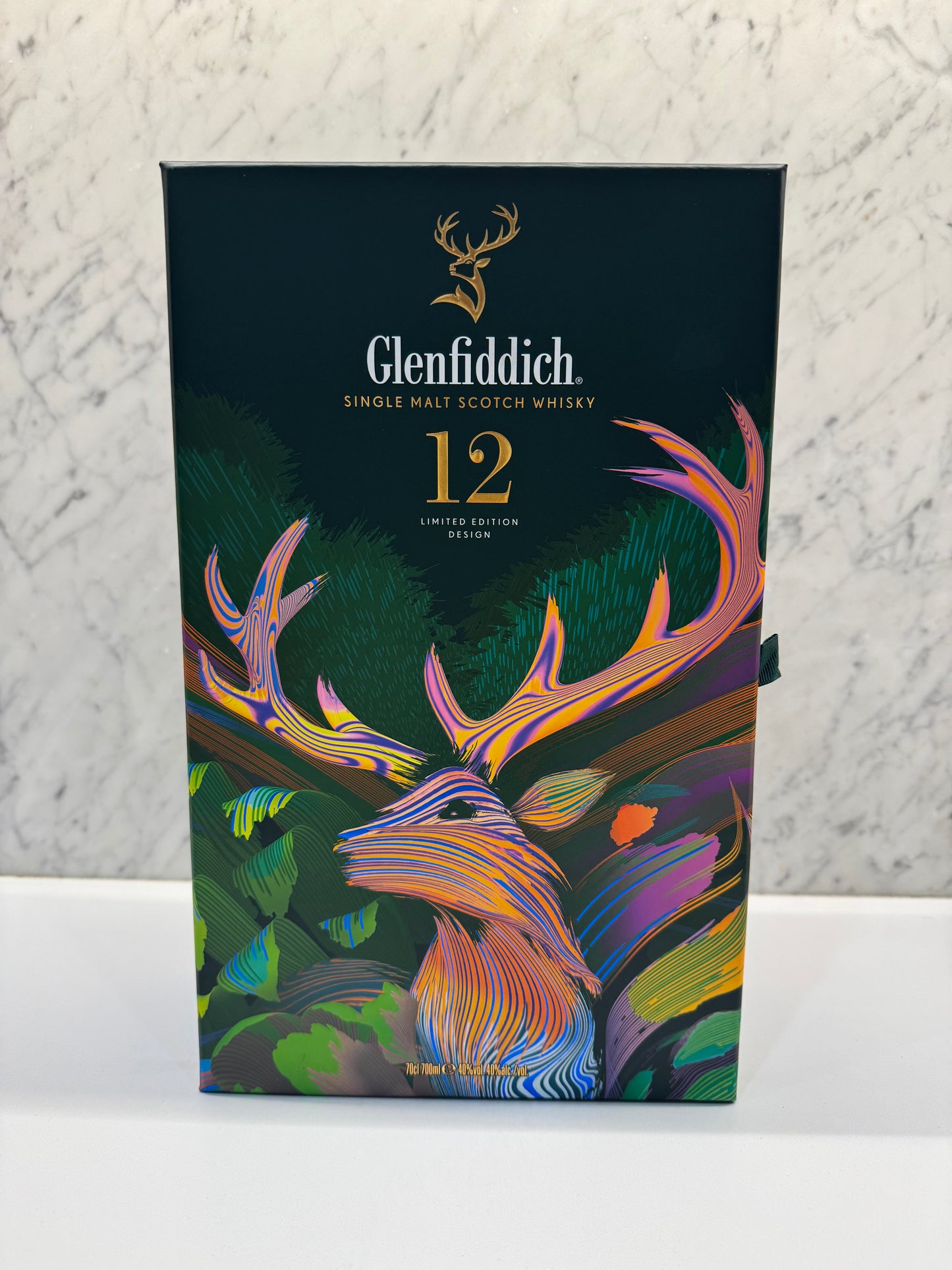 Glenfiddich 12 Years Limited Edition Giftset with Hipflask 700ml - Cigar & Whisky Cellar
