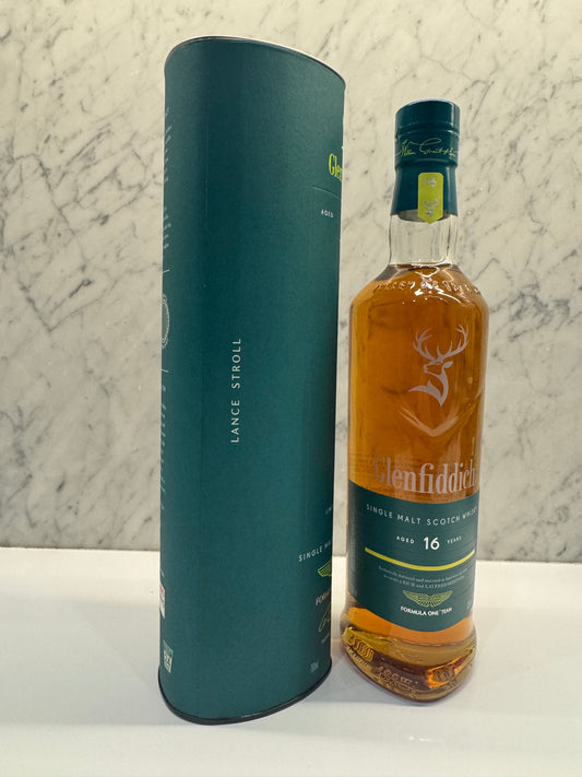 Glenfiddich 16 Year Old Aston Martin F1 Limited Edition Single Malt Scotch Whisky 700mL - Cigar & Whisky Cellar