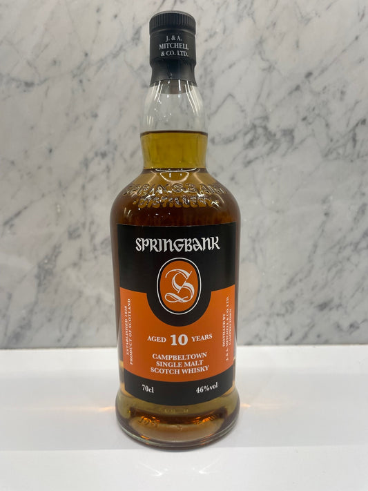 Springbank 10 Year Old 700ML abv 46% 2021 - Cigar & Whisky Cellar