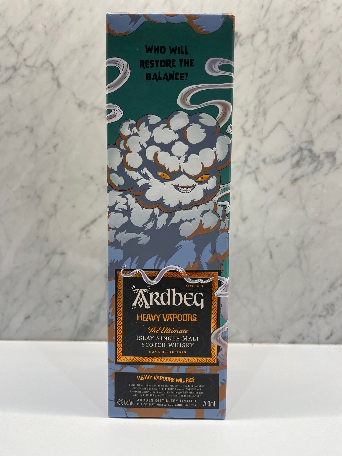 Ardbeg Heavy Vapours Single Malt Scotch whisky ABV 46% 700ml - Cigar & Whisky Cellar