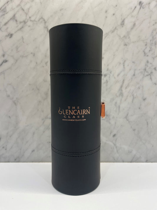 Glencairn Cut Crystal 'Tartan' (qty2 in Travel Case) Whisky Glass - Cigar & Whisky Cellar