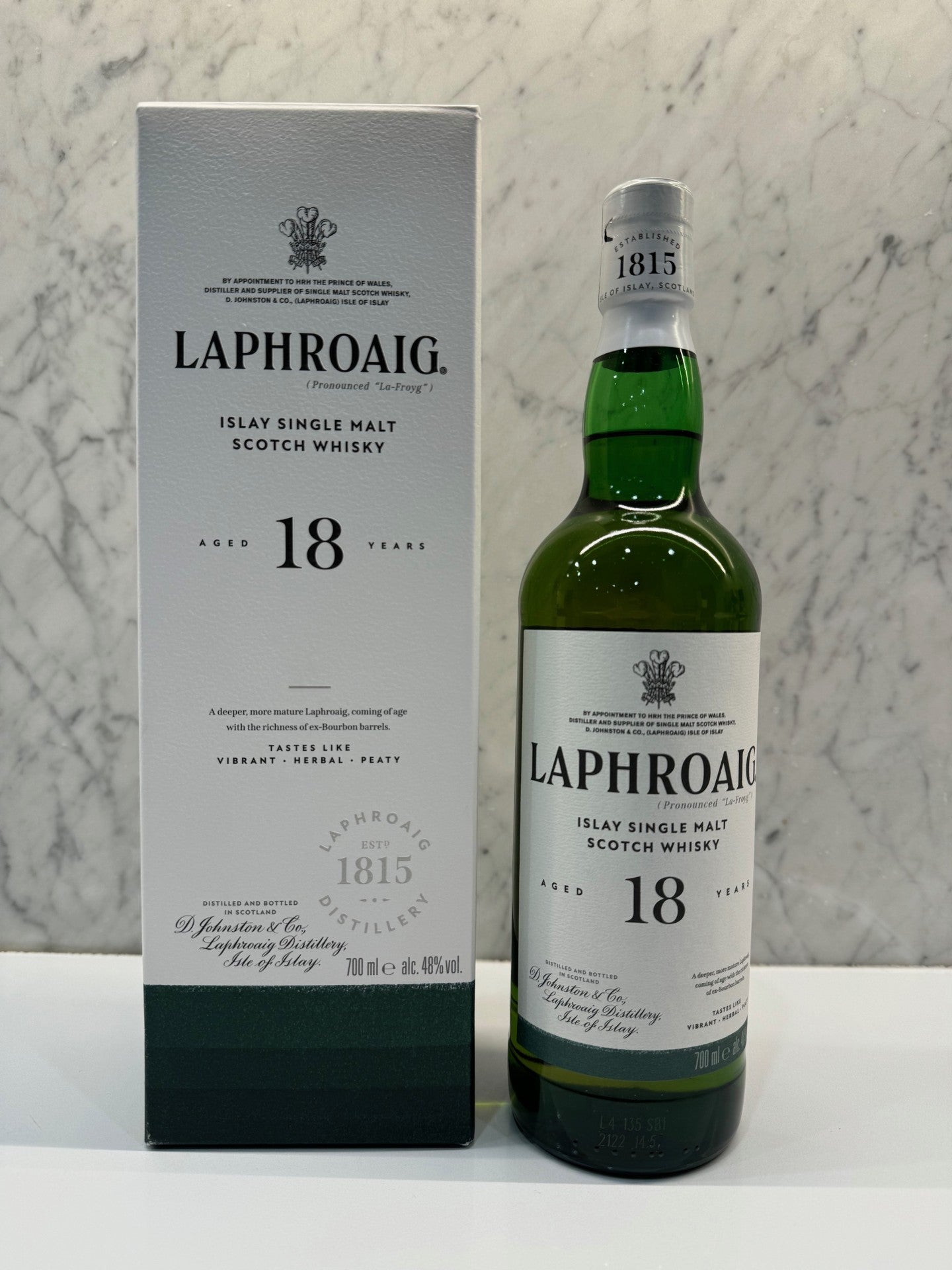 Laphroaig 18 Year Old Whisky ABV 48% 700ML - Cigar & Whisky Cellar