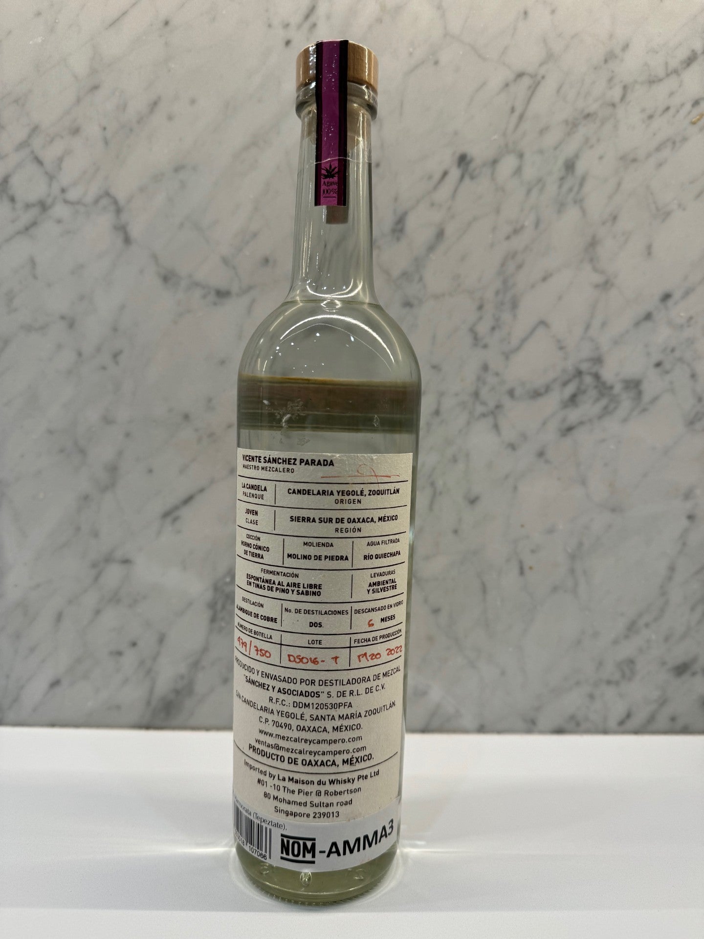 REY CAMPERO TEPEZTATE MEZCAL 700ML - Cigar & Whisky Cellar