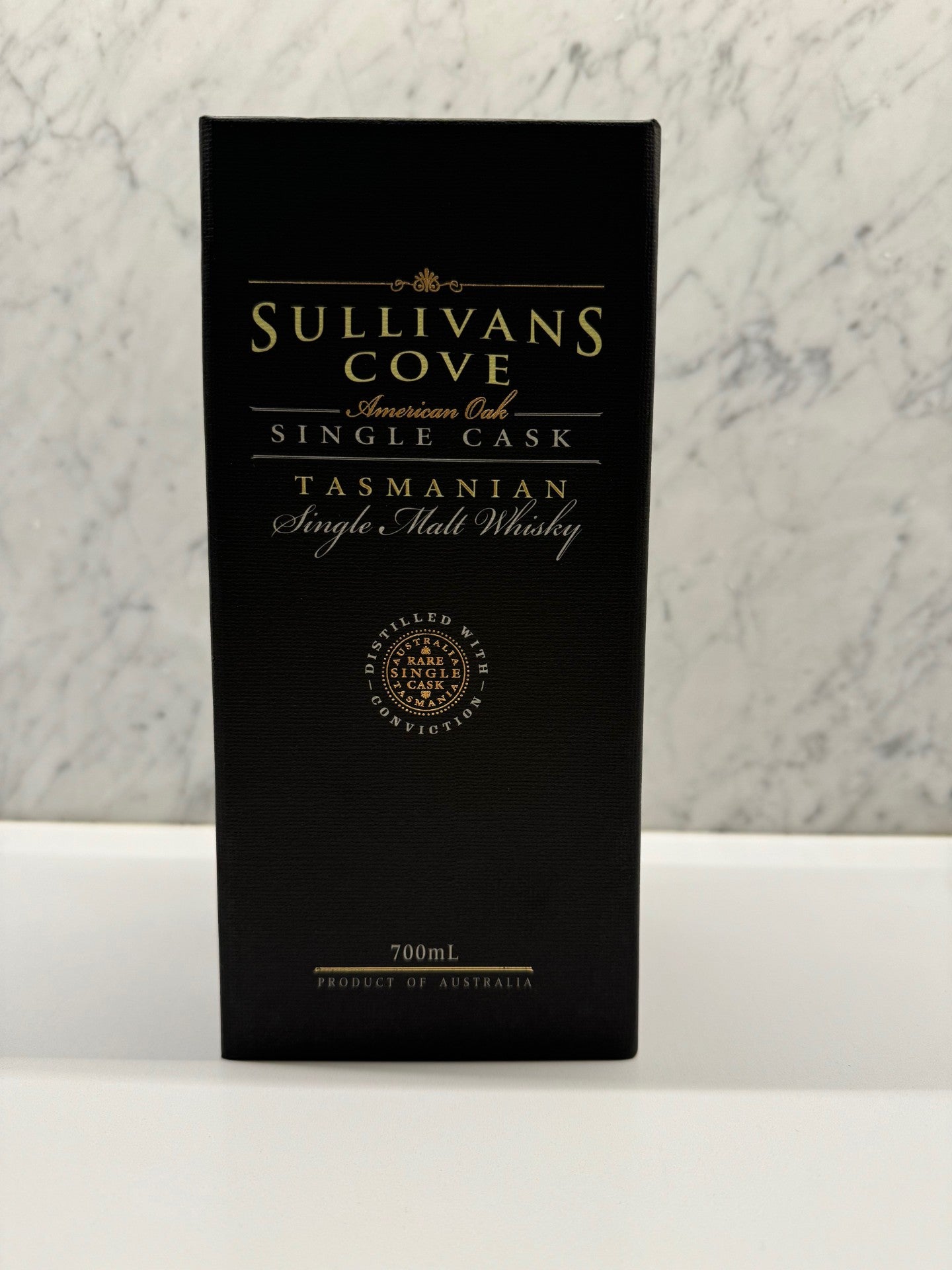Sullivans Cove ex-Bourbon American Oak TD0250 Single Malt whisky ABV 46.9 % 700ml - Cigar & Whisky Cellar