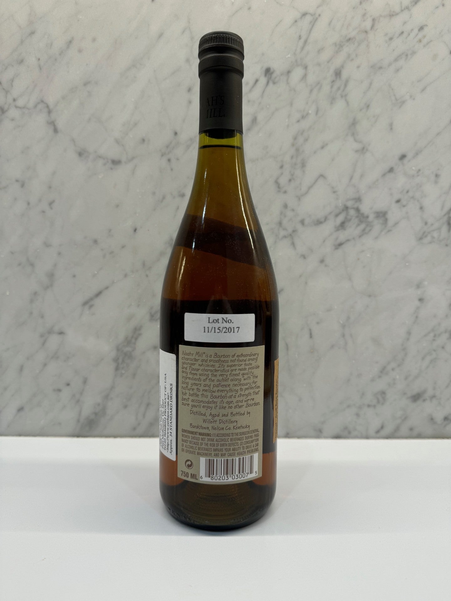 Noah's Mill Small Batch Bourbon ABV: 57.1% 750ML - Cigar & Whisky Cellar