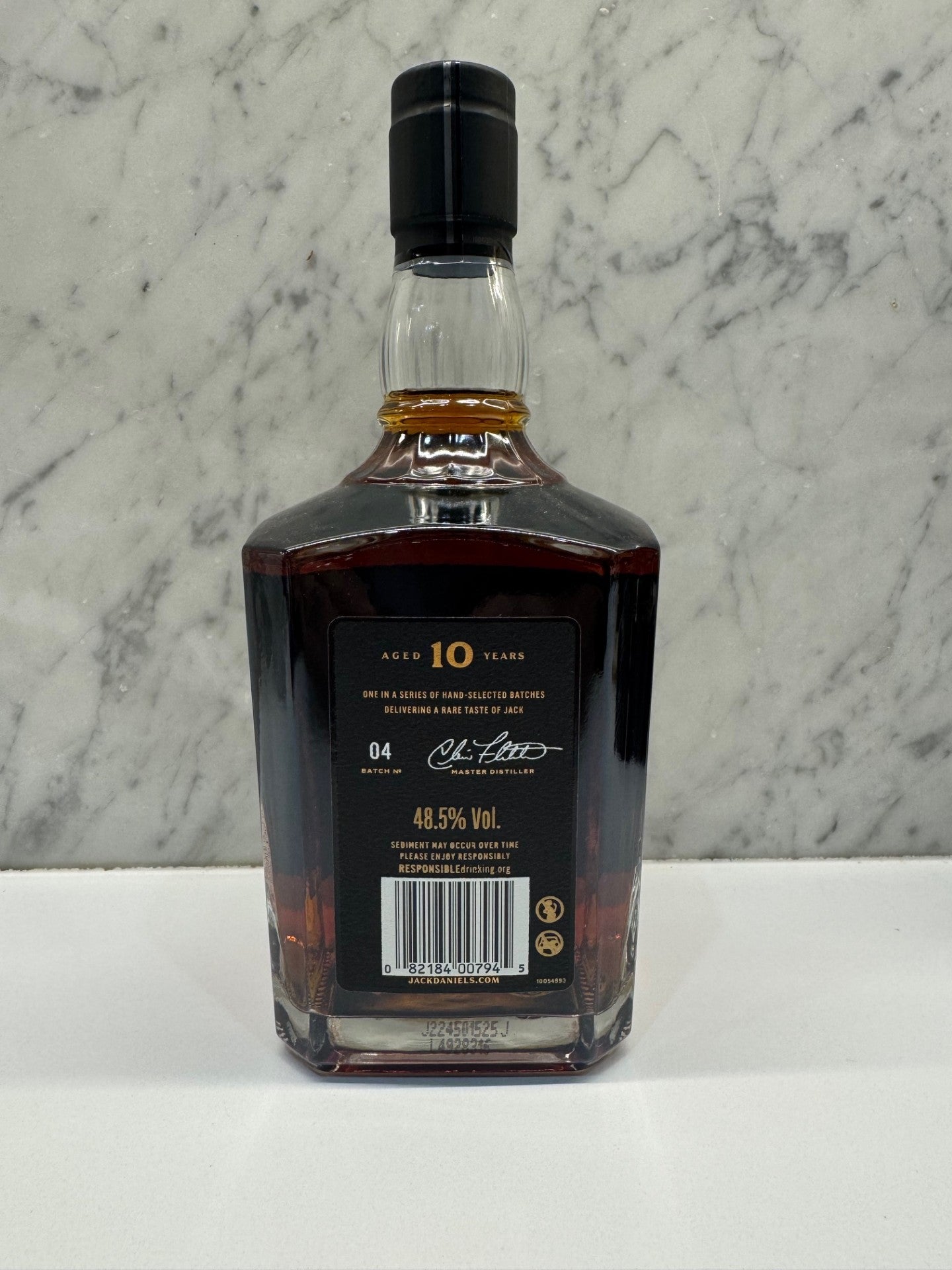 Jack Daniel's 10 Year Old Batch 4 Tennessee Whiskey 700ml ABV 48.5% - Cigar & Whisky Cellar