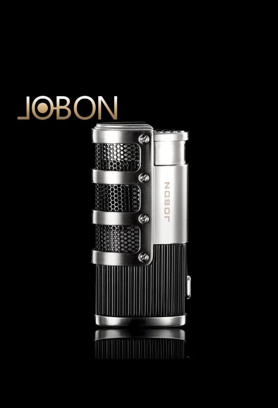 JOBON Metal Butane Gas Lighter - Cigar & Whisky Cellar