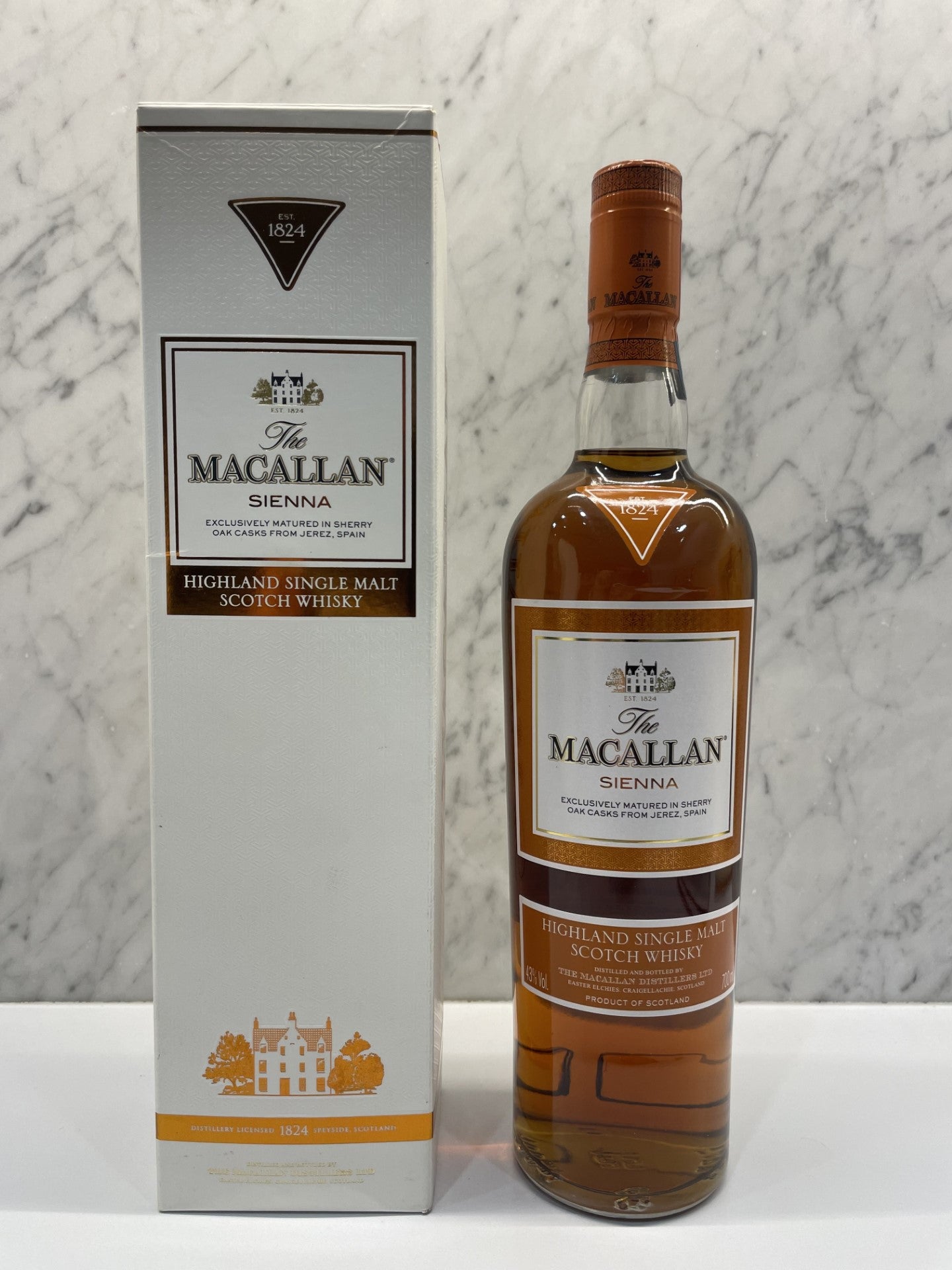 Macallan Sienna Single Malt Scotch Whisky ABV 43% 700ML - Cigar & Whisky Cellar