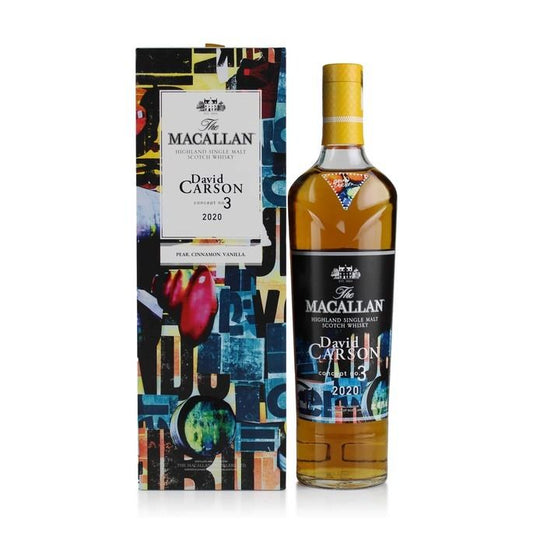 The Macallan Concept Number 3 ‘David Carson’ Single Malt Scotch Whisky 2020 700mL - Cigar & Whisky Cellar