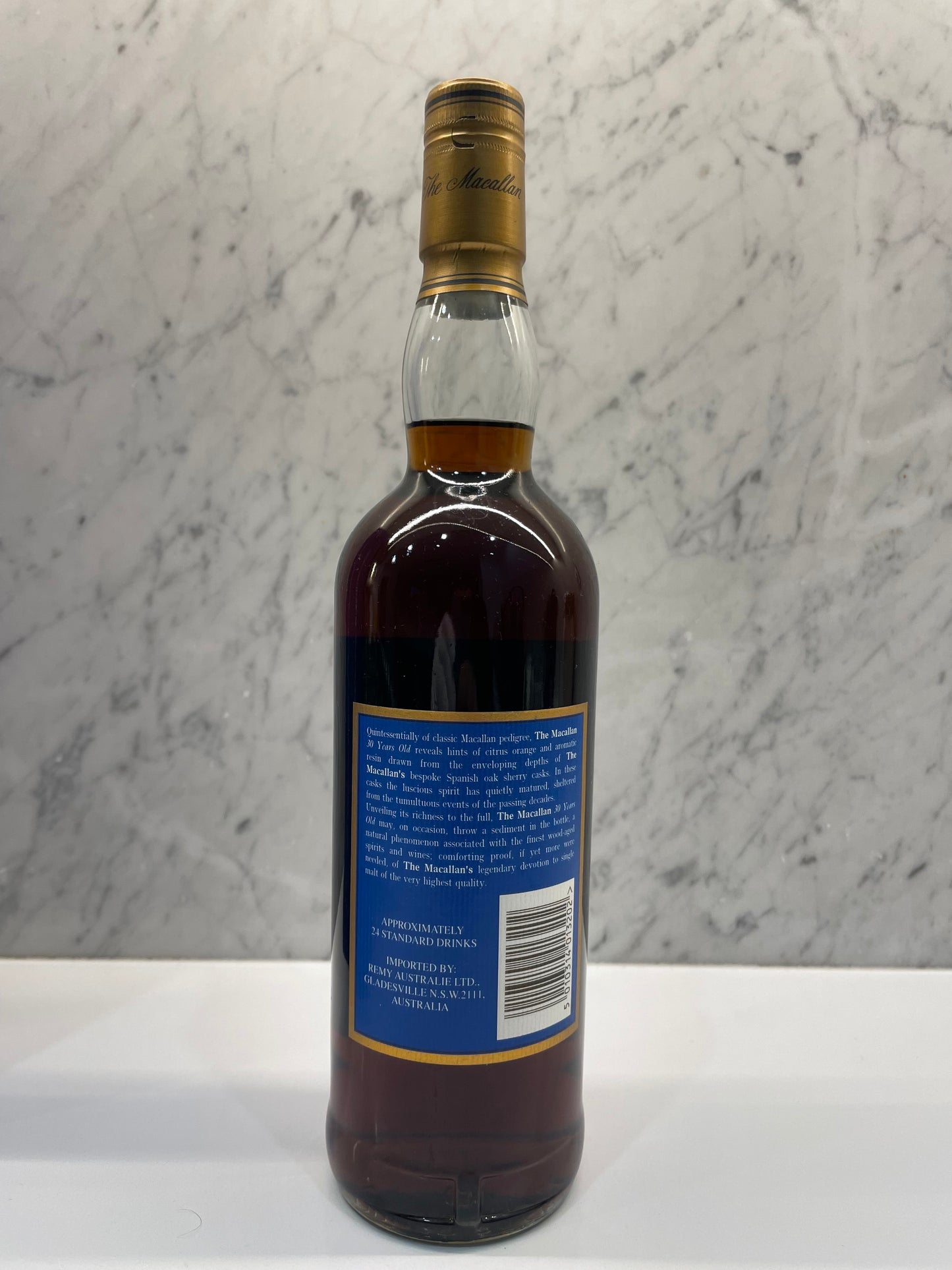 IN STOCK. Rare Blue Box. CONTACT US - The Macallan 30 Year Old Single Malt Scotch Whisky (700ml) ABV 43% - Cigar & Whisky Cellar