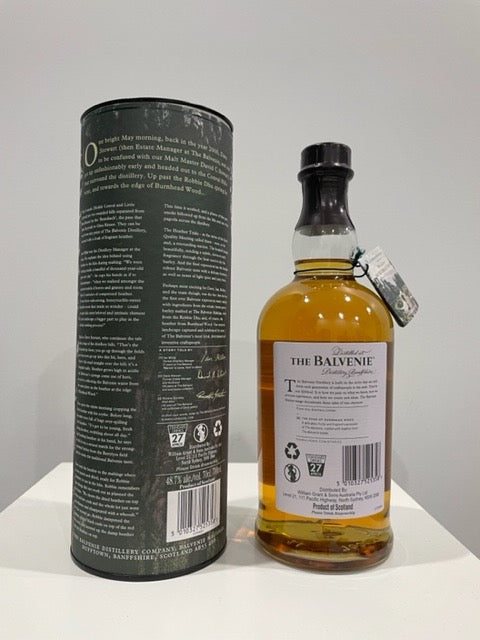 The Balvenie Stories BurnHead Wood 19 Year Old Single Malt Scotch Whisky 700ML ABV 48.7 - Cigar & Whisky Cellar