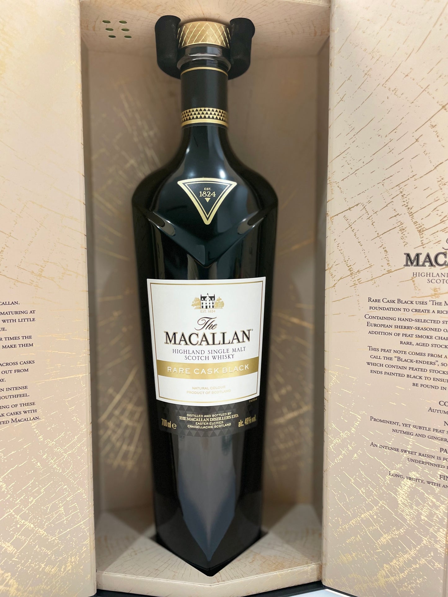 The Macallan Rare Cask Black Single Malt Scotch Whisky 700ml ABV 48% - Cigar & Whisky Cellar