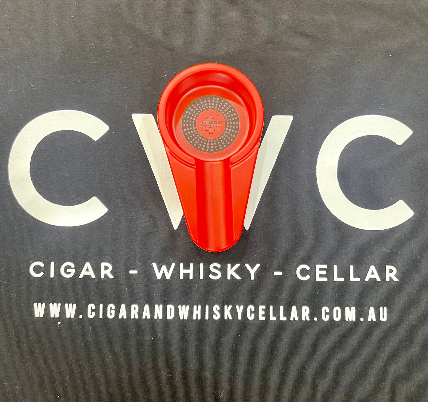 1 Piece Ceramic Melamine Cigar Ashtray - Cigar & Whisky Cellar