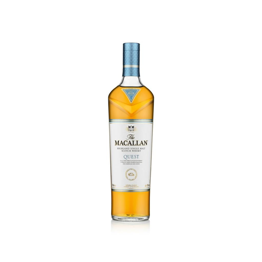 The Macallan Quest Highland Single Malt Scotch Whisky 1 Litre ABV 40% - Cigar & Whisky Cellar