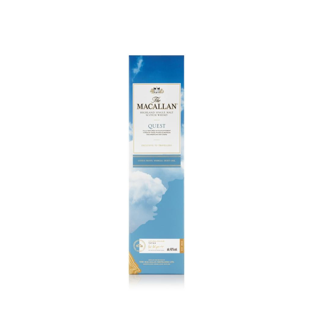 The Macallan Quest Highland Single Malt Scotch Whisky 1 Litre ABV 40% - Cigar & Whisky Cellar