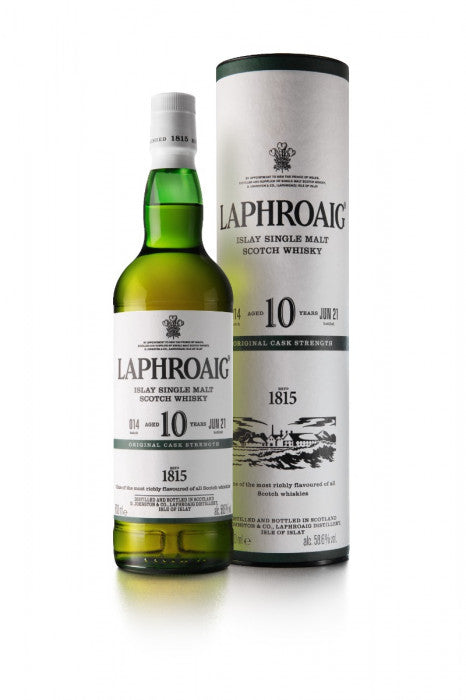 LAPHROAIG 10 YEAR OLD BATCH 14 2021 CASK STRENGTH 700ML ABV 58.6% - Cigar & Whisky Cellar