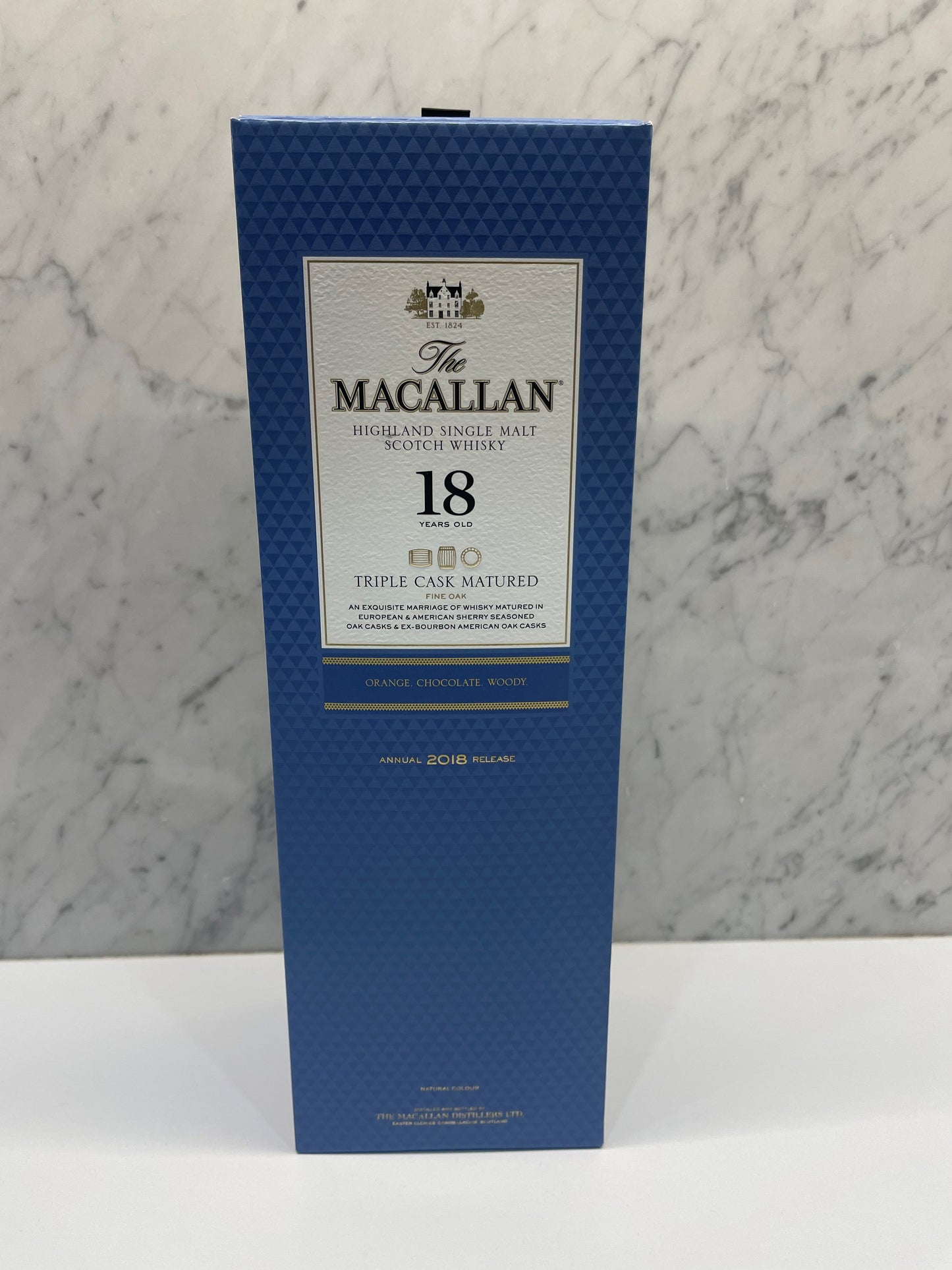 Macallan 18 Year Old Triple Cask Single Malt Scotch Whisky 700mL ABV 43% 2018 - Cigar & Whisky Cellar