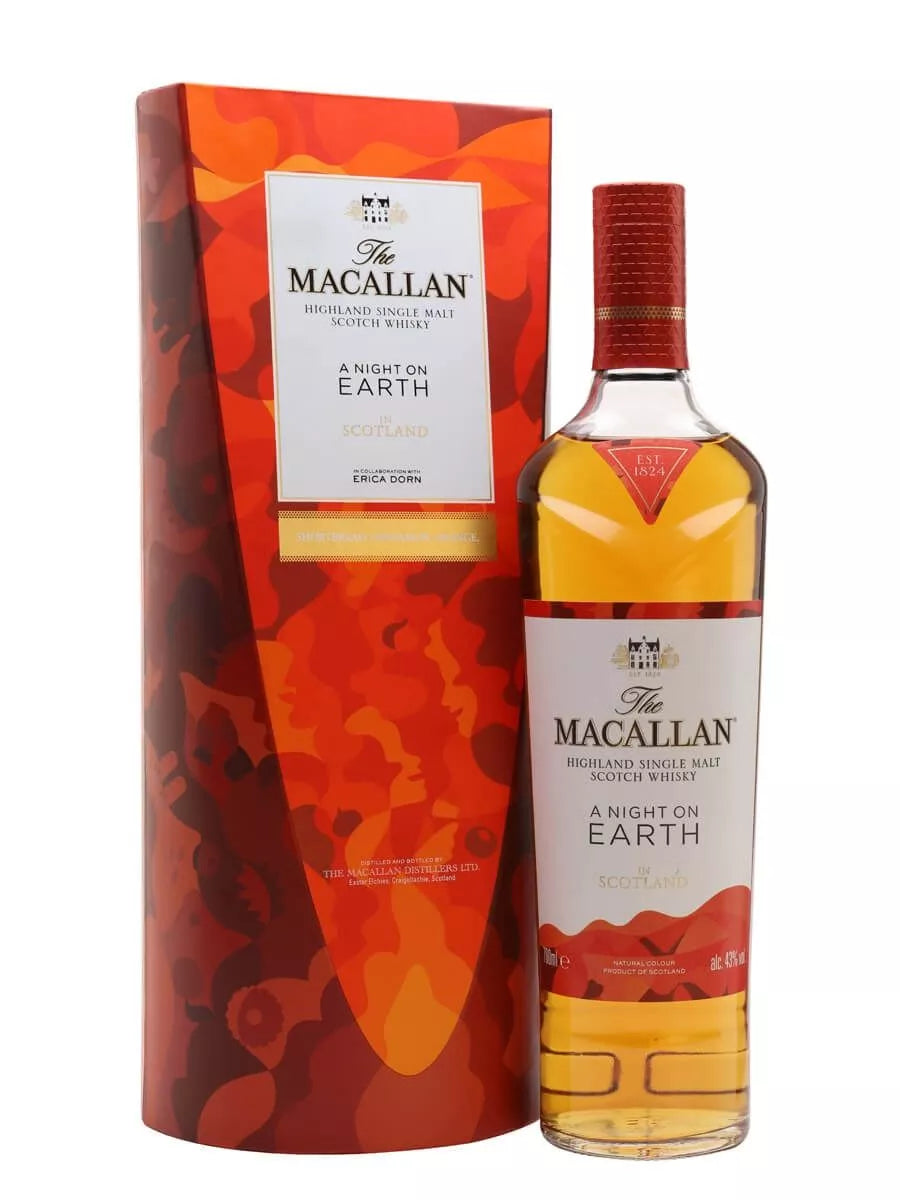 The Macallan A Night on Earth 2022 Release Single Malt Scotch Whisky 700ml ABV 43% - Cigar & Whisky Cellar