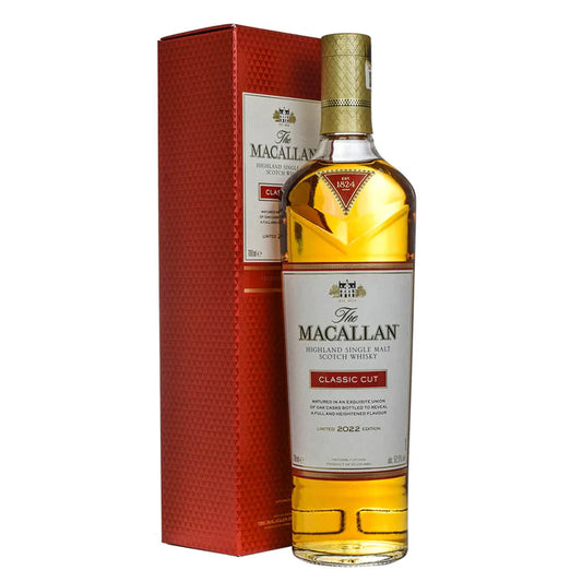 The Macallan Classic Cut 2022 Edition Cask Strength Single Malt Scotch Whisky (700ml) ABV 52.5% - Cigar & Whisky Cellar