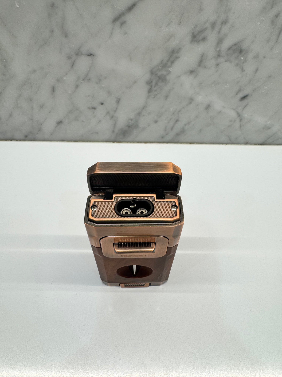 Duel Jet Cigar Lighter With Cigar Cutter - Cigar & Whisky Cellar