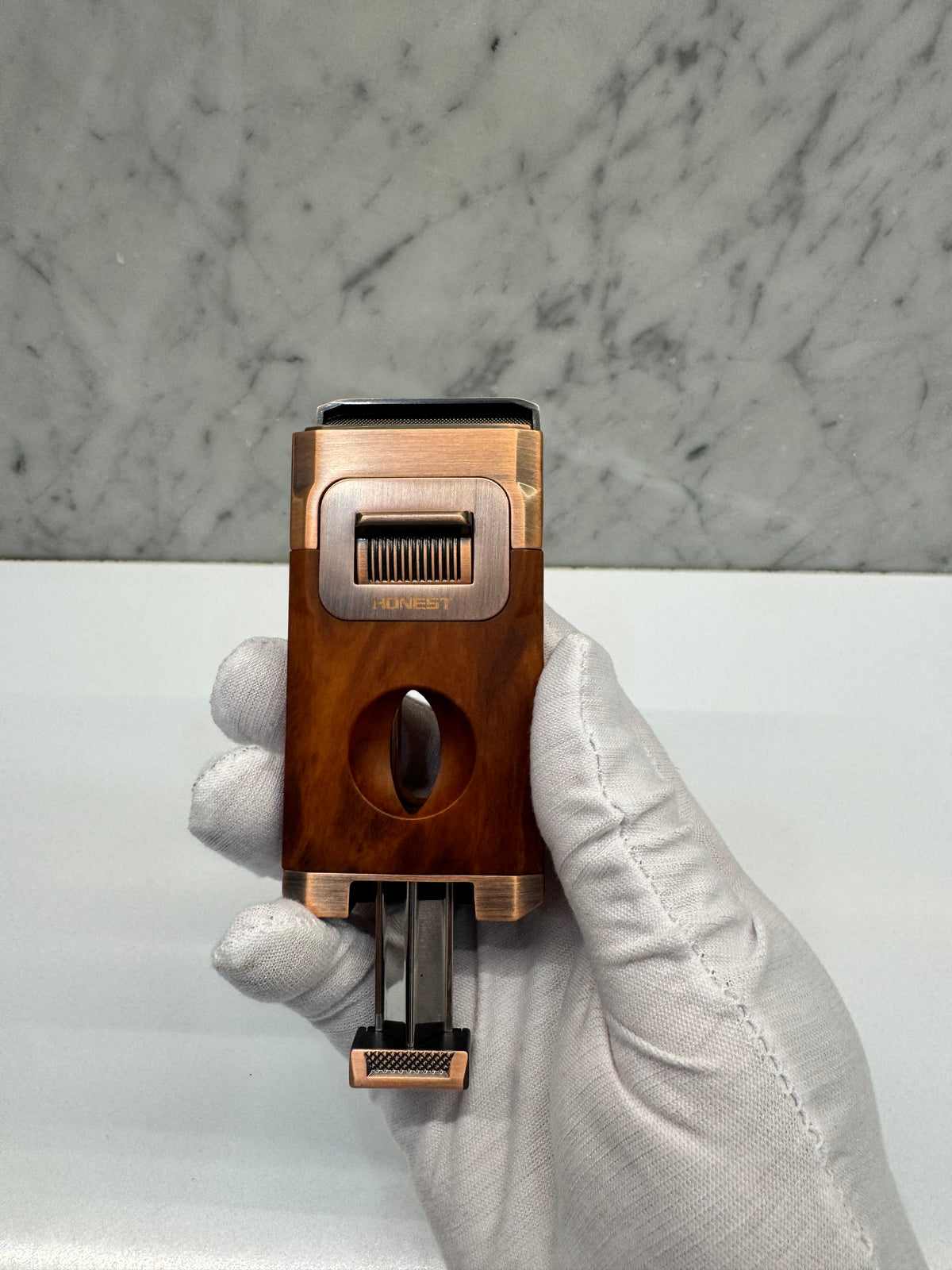 Duel Jet Cigar Lighter With Cigar Cutter - Cigar & Whisky Cellar