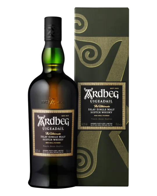 Ardbeg Uigeadail Scotch Whisky ABV 54.2% 700ml - Cigar & Whisky Cellar
