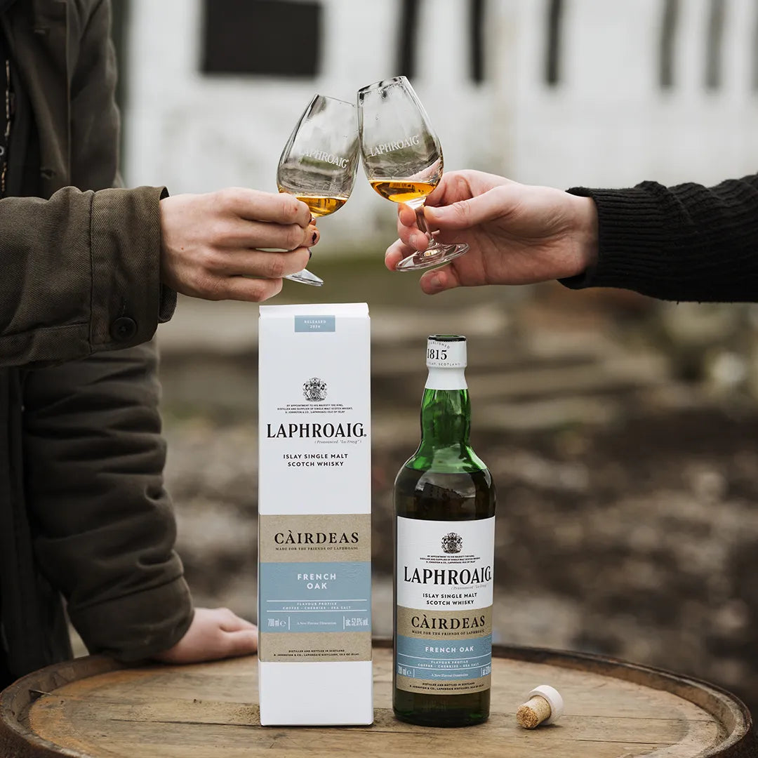 Laphroaig CÀIRDEAS 2026 FRENCH OAK - free Alpaca Socks