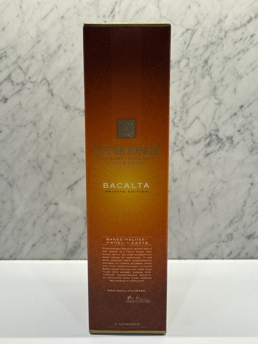 Glenmorangie Bacalta Private Edition Single Malt Whisky 700ml ABV 46% - Cigar & Whisky Cellar