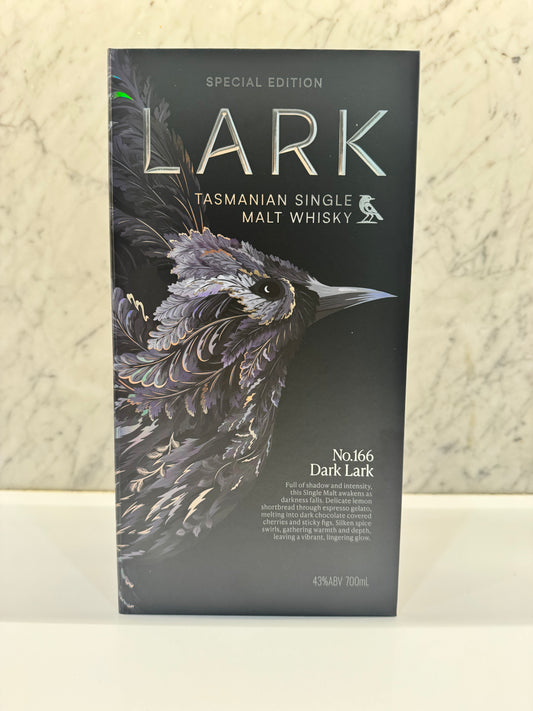 Lark Distillery Dark Lark No.166 2026 Special Edition Tasmanian Single Malt Whisky 700ml