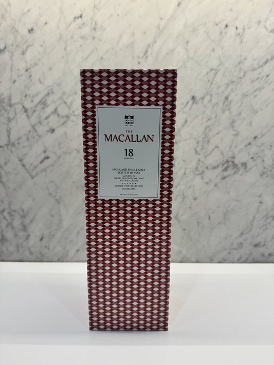 The Macallan Double Cask 18 YO Single Malt Scotch Whisky 700mL ABV 43% 2025