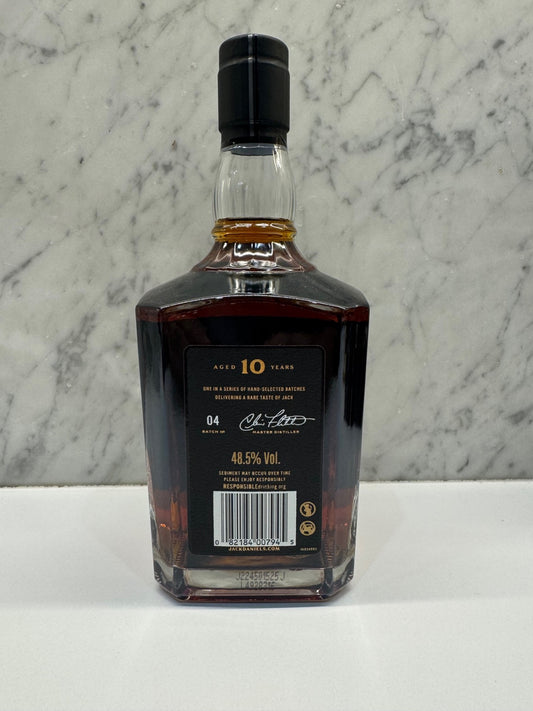 Jack Daniel's 10 Year Old Batch 4 Tennessee Whiskey 700ml ABV 48.5% - Cigar & Whisky Cellar