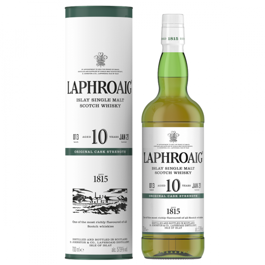 LAPHROAIG 10 YEAR OLD BATCH 13 2021 CASK STRENGTH 700ML ABV 57.9% - Cigar & Whisky Cellar